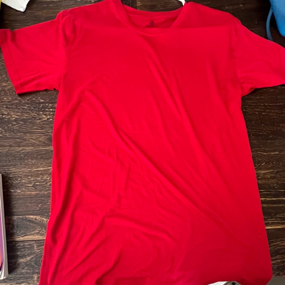 Red Christian lacroix shirt